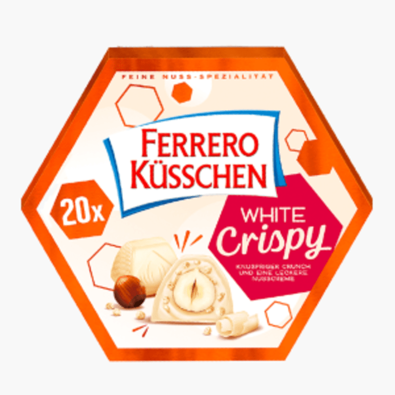 Ferrero Küsschen White Crispy 172g