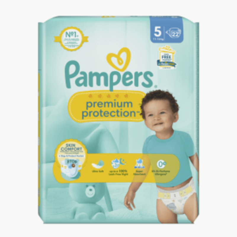 Pampers Premium Protect Gr.5 11-16kg 22 Stück