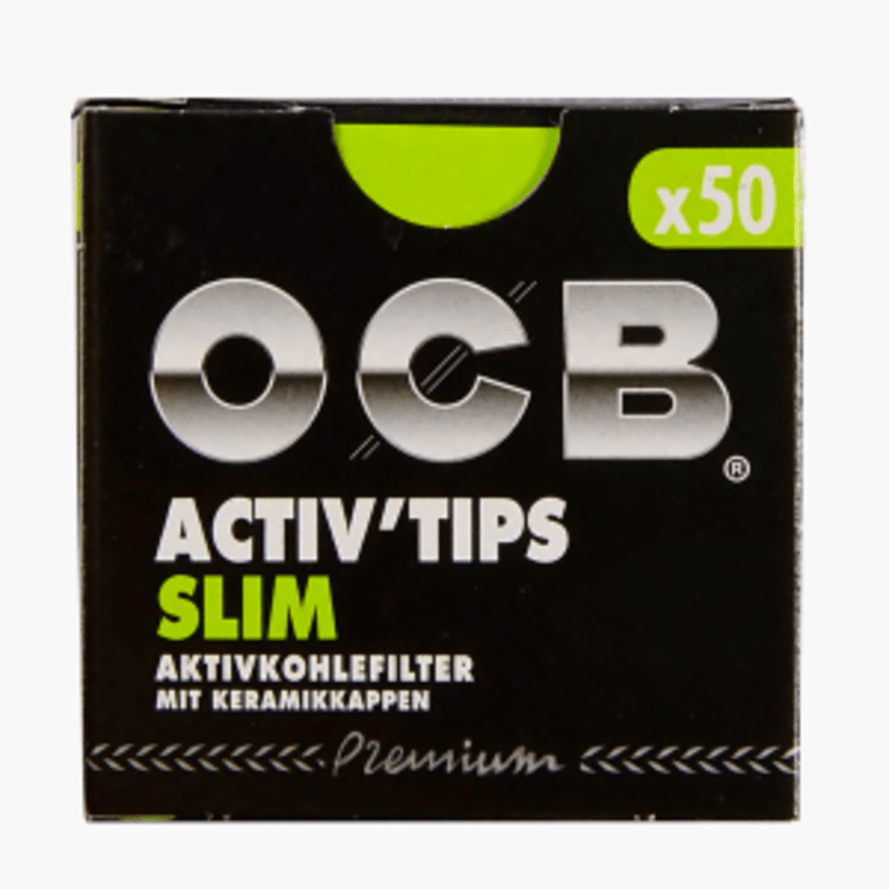 OCB Activ'Tips Slim 1 Pkg. à 50 Stk.