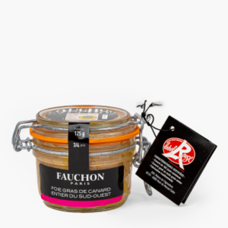 Foie Gras de canard entier en bocal - Fauchon (125g)