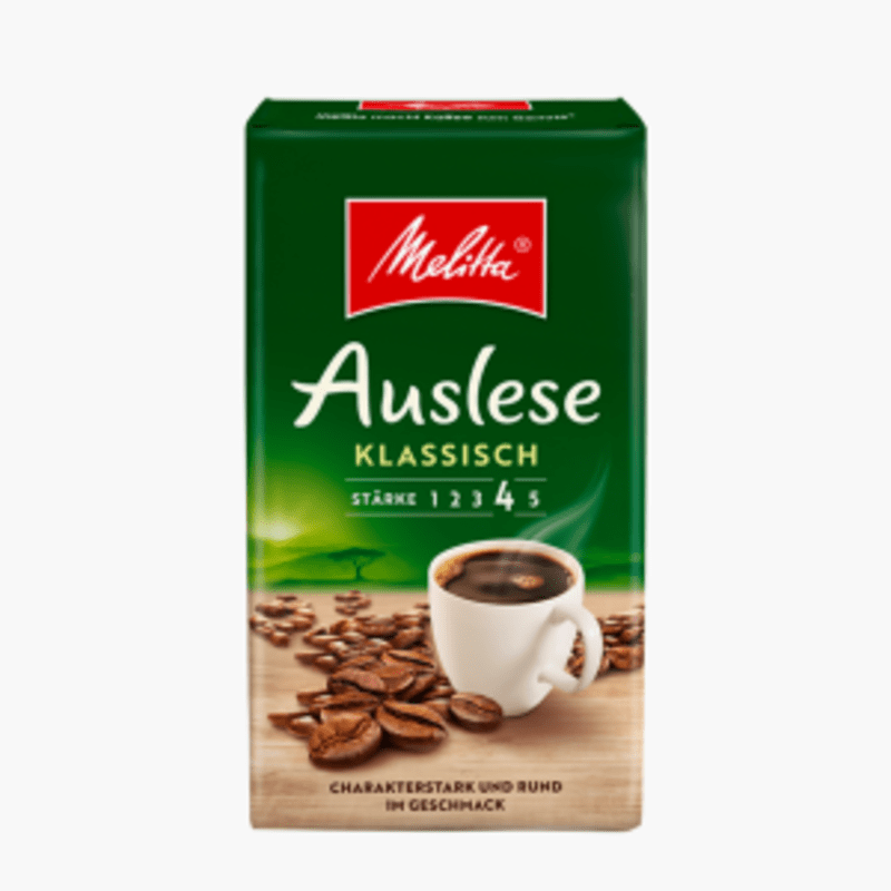 Melitta Auslese Klassisch Gemahlen 500g