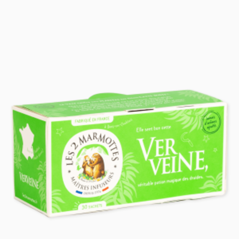 Les 2 Marmottes - Verveine 30 sachets infuseurs (46g)