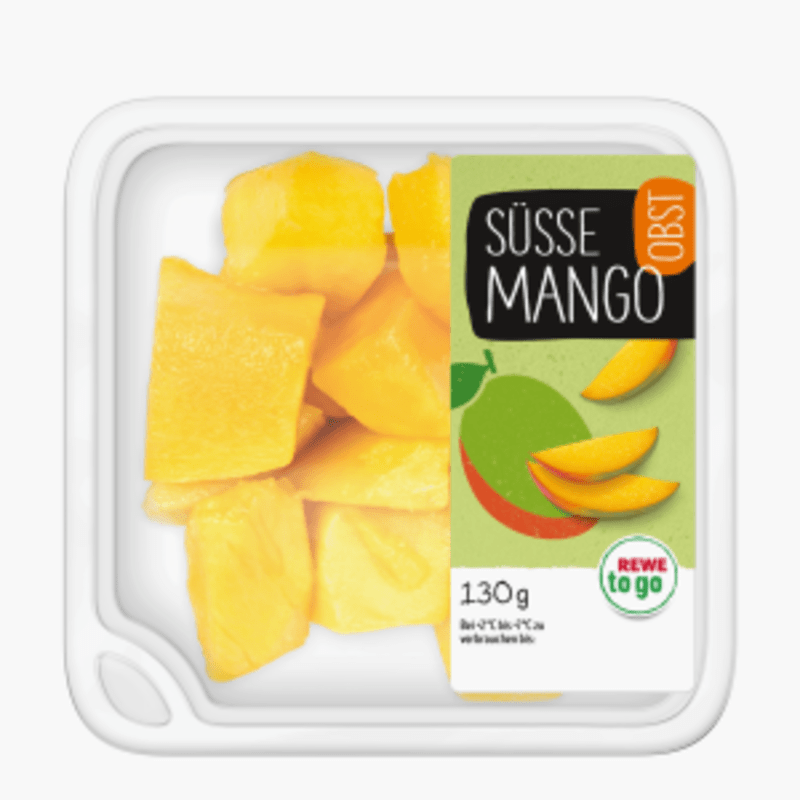 Rewe To Go Obst Süsse Mango 130g