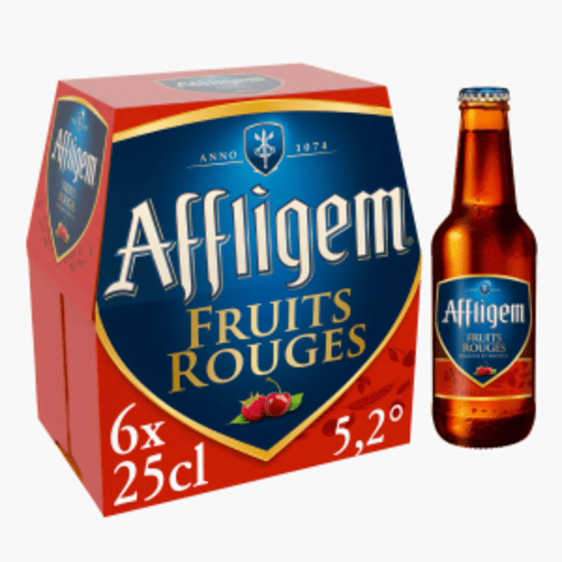 Affligem - Fruits rouges 5.2° (6x25cl)