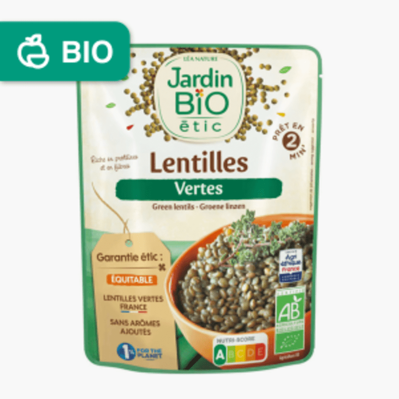 Jardin Bio - Lentilles vertes (250g)