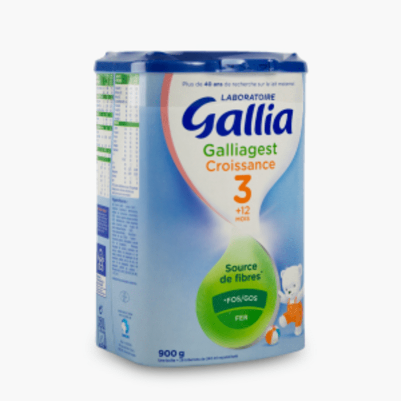 Gallia 3ème âge Galliagest Croissance - Lait infantile en poudre dès 12 mois (900g)