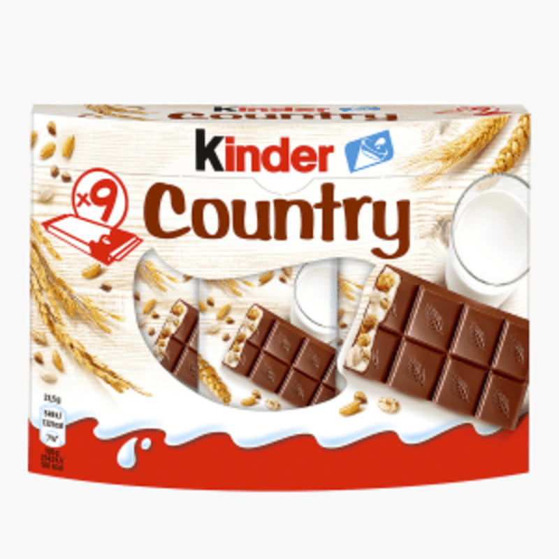 Kinder Country 211g (9x23,4g)