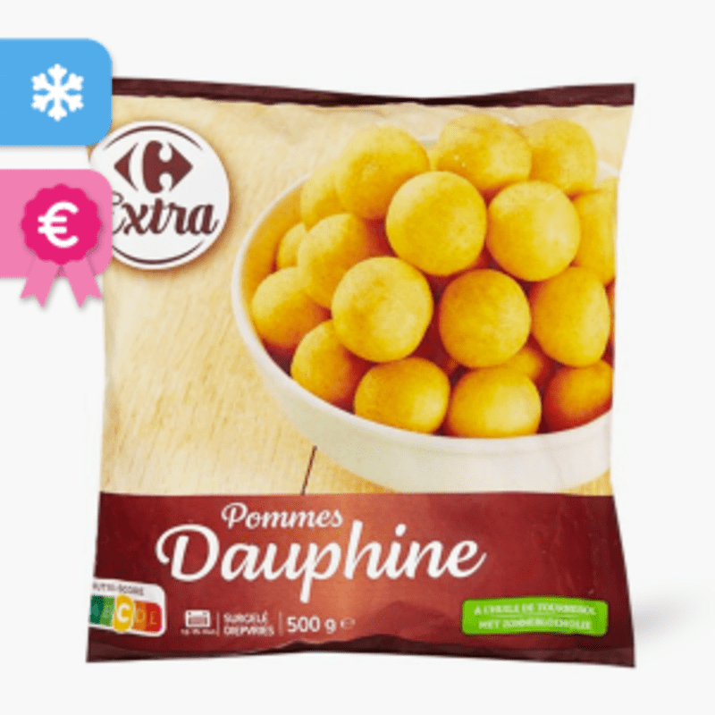 Carrefour - Pommes Dauphine (500g)