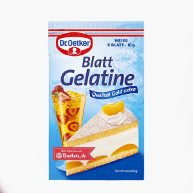 Dr. Oetker Bladgelatine Wit