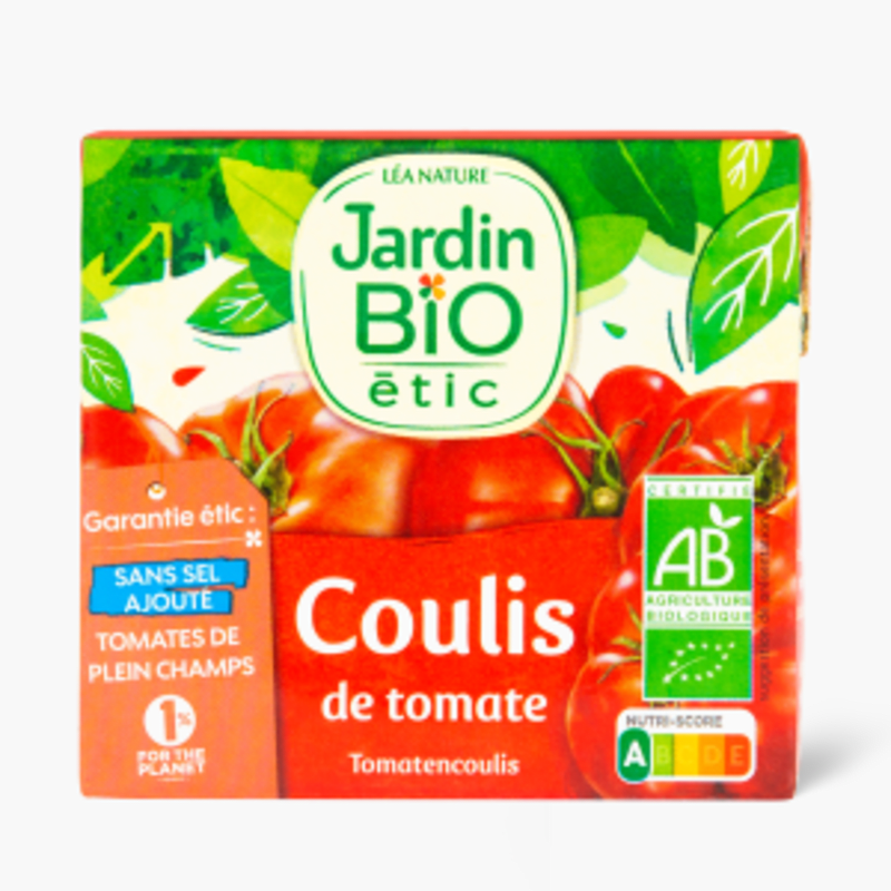 Jardin Bio - Coulis de tomate (500g)