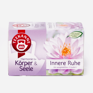 Teekanne Harmonie für Körper und Seele Innere Ruhe 40g (20 Beutel) Teekanne Harmonie für Körper und Seele Innere Ruhe 40g (20 Beutel)