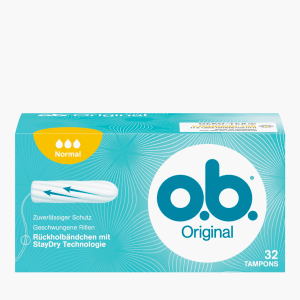 o.b. Tampon Normal Original 32 Stk. o.b. Tampon Normal Original 32 Stk.