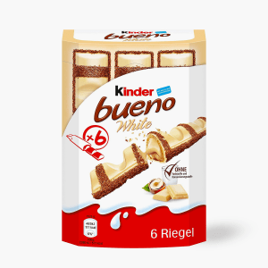 Kinder Bueno White 117g (6x19,5g) Kinder Bueno White 117g (6x19,5g)