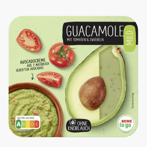 Rewe To Go Guacamole Mild 150g Rewe To Go Guacamole Mild 150g