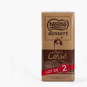 NESTLE DESSERT Tablette de chocolat blanc pâtissier 2 pièces 2x180g pas  cher 