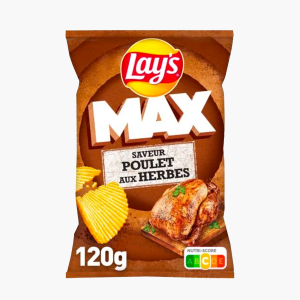 Lay's - Chips Max saveur poulet (120g)
