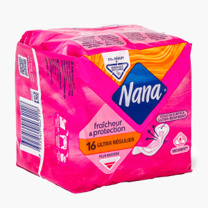 Nana - Serviettes hygiéniques ultra normales (x16) Nana - Serviettes hygiéniques ultra normales (x16)
