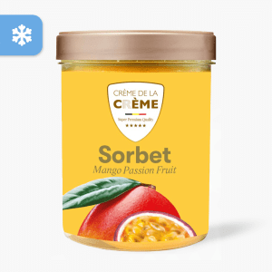 Creme de la Creme Mango Passievrucht Sorbet 500ml Creme de la Creme Mango Passievrucht Sorbet 500ml