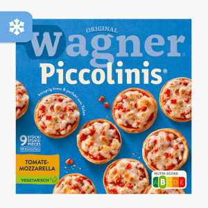 Wagner Piccolini Tomaat Mozzarella 9st Wagner Piccolini Tomaat Mozzarella 9st