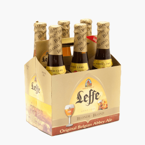 Leffe - Pack x 6 - Bières blondes d'abbaye 6,6% (6x33cl)