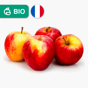 Pommes Braeburn bio - 4 pce (France) Pommes Braeburn bio - 4 pce (France)