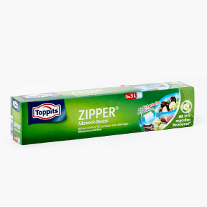 Toppits Allzweckbeutel Zipper 3L 8 Stück Toppits Allzweckbeutel Zipper 3L 8 Stück