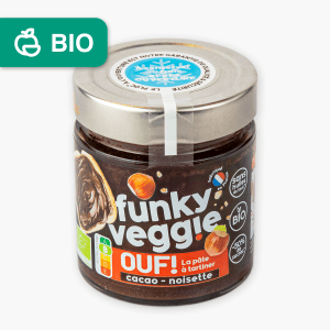 Les fourrées bio - Beurre de cacahuète & Cacao - Funky Veggie - 250 g