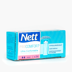 Nett - Tampons pro'comfort mini (x24) Nett - Tampons pro'comfort mini (x24)