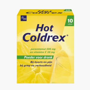 Hot Coldrex Poeder voor drank, 10 zakjes