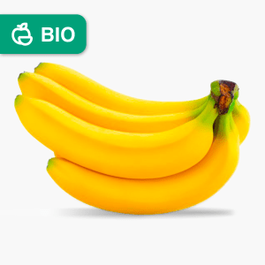 Bananes bio - 5 pce (Équateur) Bananes bio - 5 pce (Équateur)