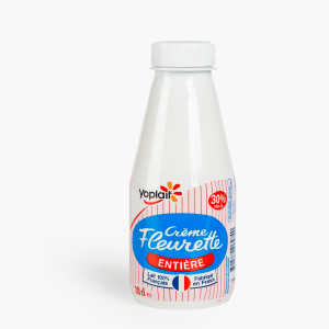 BRIDELICE Crème fluide légère 12%MG UHT 3x20cl pas cher 