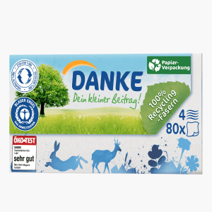 Danke Taschentücher Box 80 Stück Danke Taschentücher Box 80 Stück