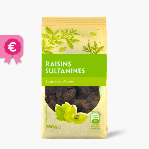 Raisins secs - Carrefour (250g) Raisins secs - Carrefour (250g)