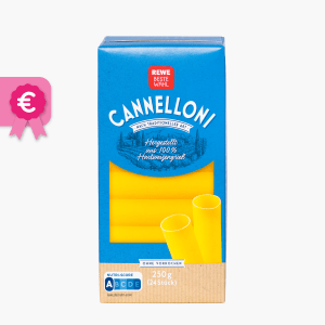 REWE Beste Wahl Cannelloni 250g REWE Beste Wahl Cannelloni 250g