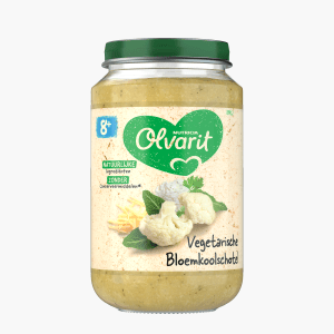Olvarit 8m12 Vegetarische Bloemkoolschotel 200g Olvarit 8m12 Vegetarische Bloemkoolschotel 200g