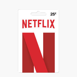 Netflix 25 € Geschenkkarte Netflix 25 € Geschenkkarte