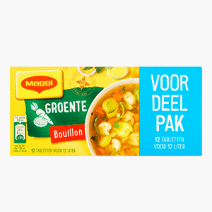 Maggi Bouillon Groente blokjes 12st Maggi Bouillon Groente blokjes 12st