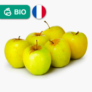 Pomme Golden bio - 6 pce (France) Pomme Golden bio - 6 pce (France)