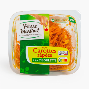 FLORETTE Carottes rapées 250g pas cher 