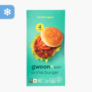 G'woon Diepvries Hamburgers 4St. G'woon Diepvries Hamburgers 4St.
