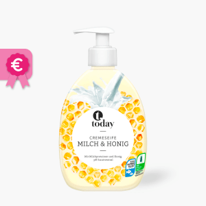 Today Cremeseife Milch & Honig 500ml Today Cremeseife Milch & Honig 500ml