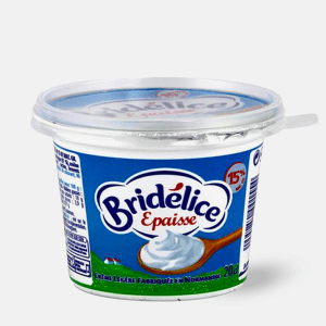 Bridélice - Crème fraîche épaisse légère 15% MG (20cl) Bridélice - Crème fraîche épaisse légère 15% MG (20cl)