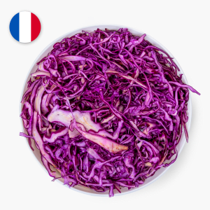 Chou rouge émincés - 400g (France) Chou rouge émincés - 400g (France)