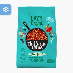 Lazy Vegan 2 Persoons chili sin carne 800g Lazy Vegan 2 Persoons chili sin carne 800g