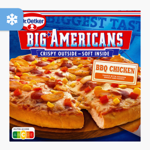 Dr. Oetker Big Americans Pizza BBQ Chicken Dr. Oetker Big Americans Pizza BBQ Chicken