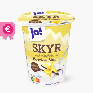 Ja! Skyr Bourbon-Vanille 500g Ja! Skyr Bourbon-Vanille 500g
