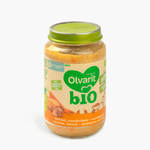 Olvarit Bio Wortel Rundvlees Aardappel 8+ Maanden 200g Olvarit Bio Wortel Rundvlees Aardappel 8+ Maanden 200g