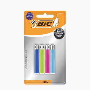 Briquets Mini Bic (x4) Briquets Mini Bic (x4)