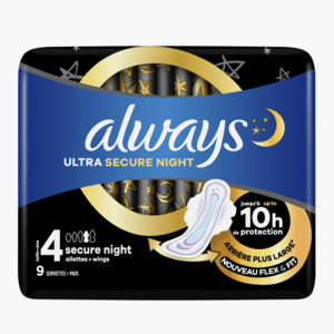 Always - Serviettes ultra secure night (x9) Always - Serviettes ultra secure night (x9)