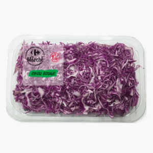 Chou rouge émincé - Carrefour (160g) Chou rouge émincé - Carrefour (160g)